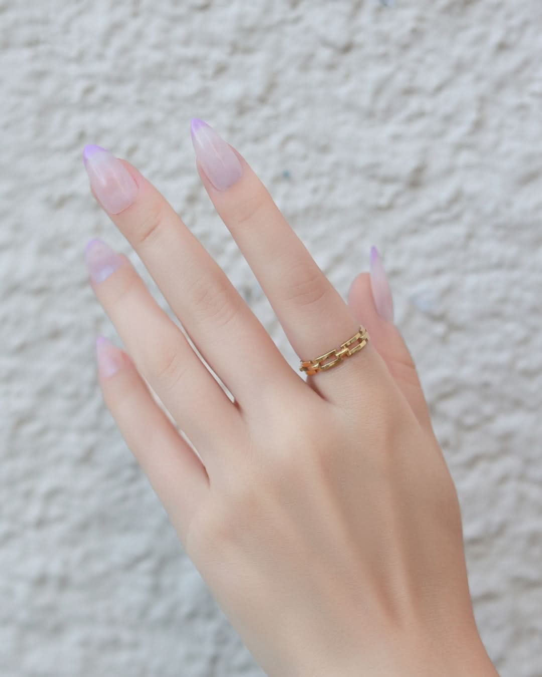 Seanaily Purple French press on nails