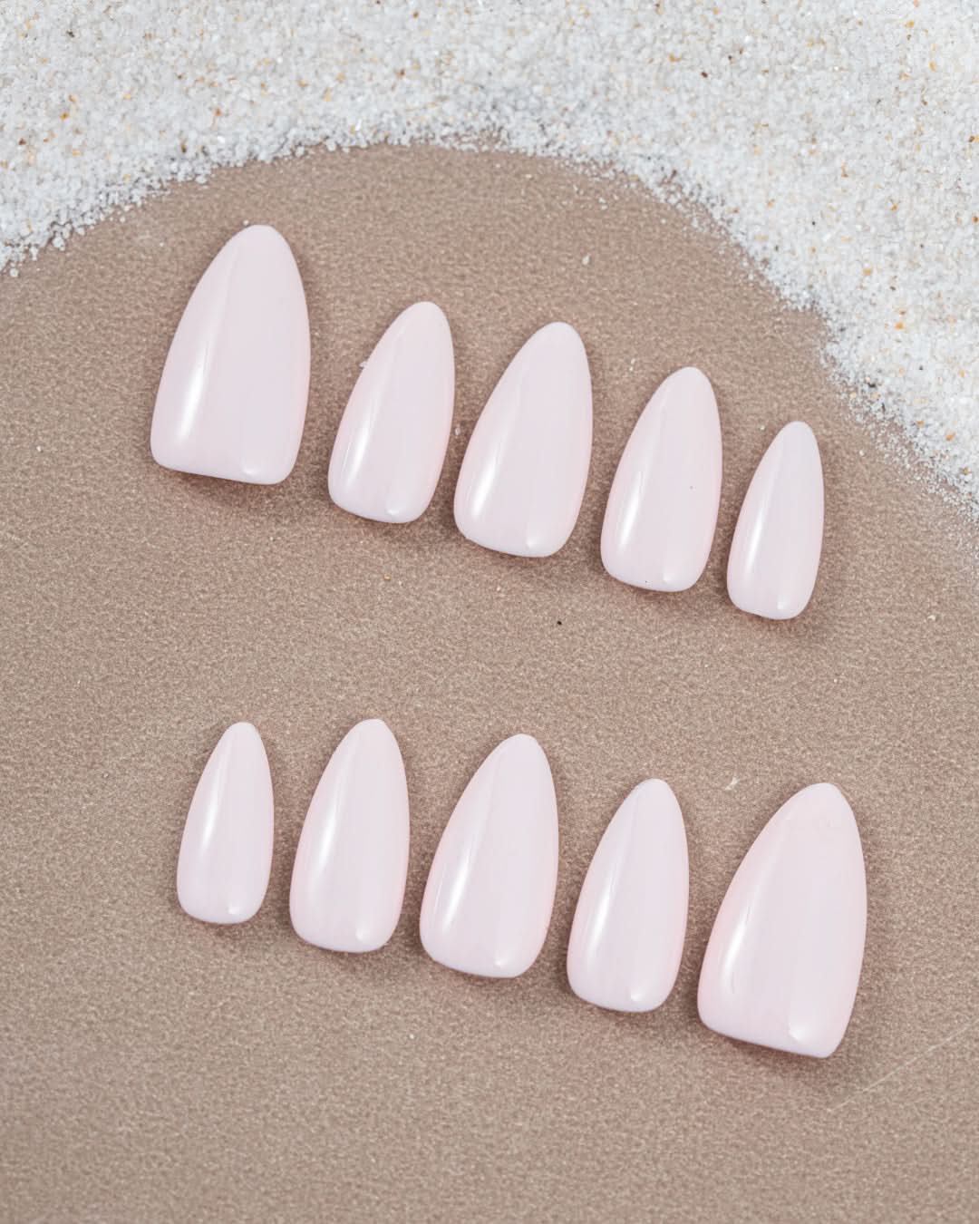 Seanaily the Silent Pink press on nails