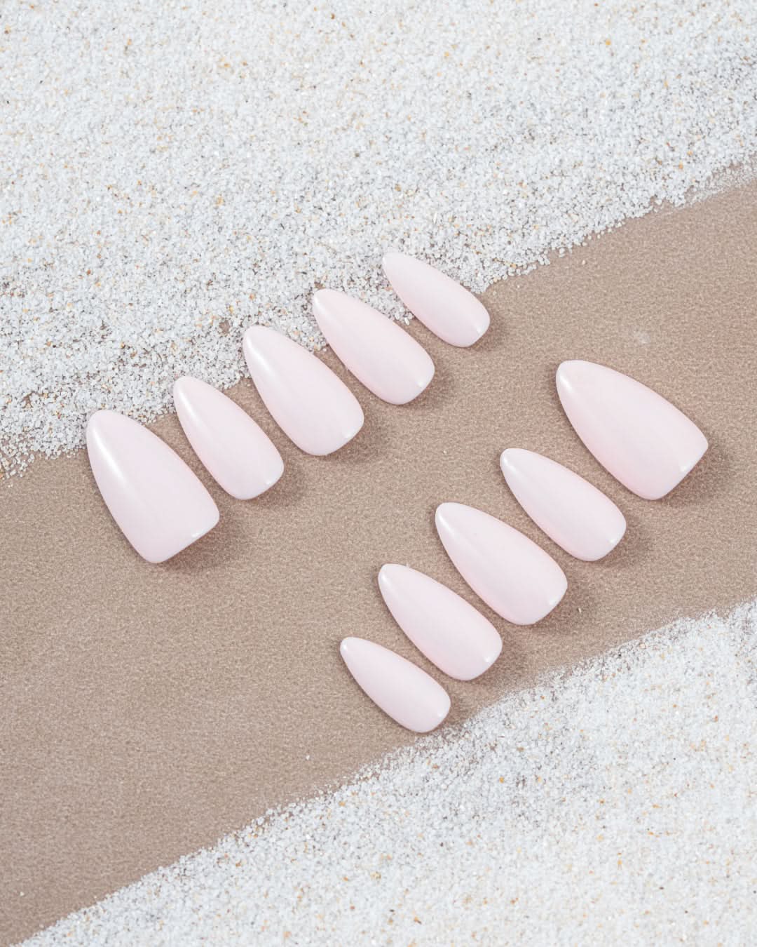 Seanaily the Silent Pink press on nails