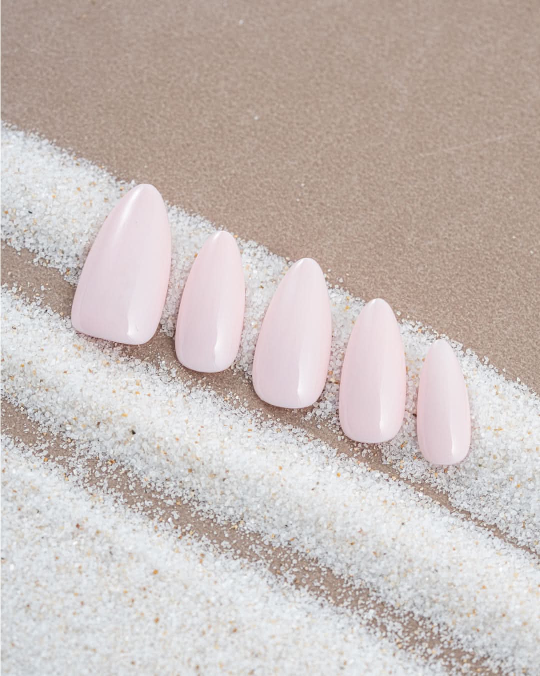 Seanaily the Silent Pink press on nails