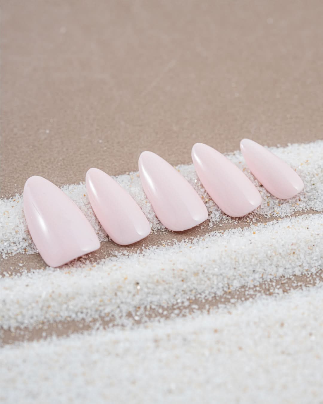 Seanaily the Silent Pink press on nails